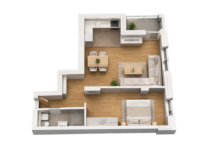 Stan C34 - 3D prikaz