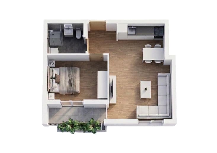 Stan 21 - 3D prikaz