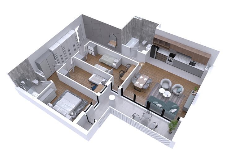 Stan A16 - 3D prikaz