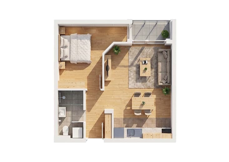 Stan A01 - 3D prikaz