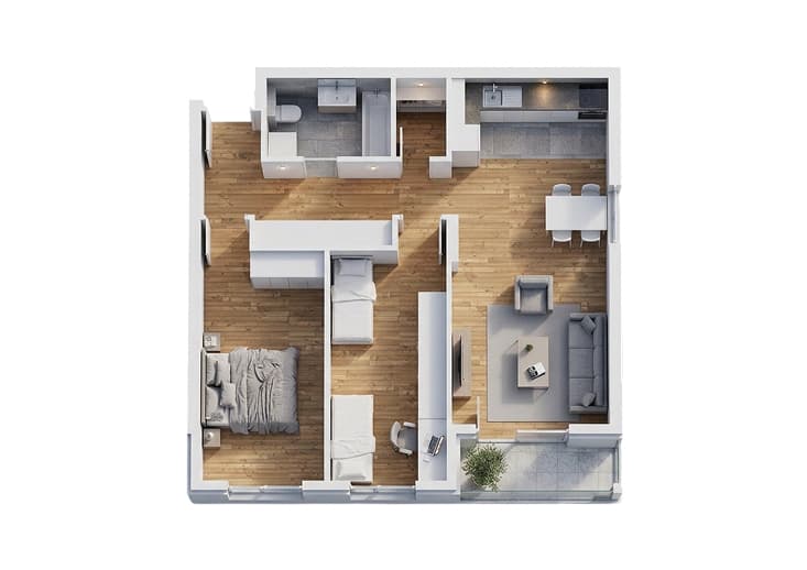 Stan A03 - 3D prikaz