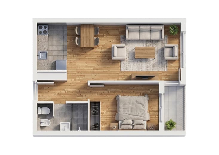 Stan C08 - 3D prikaz