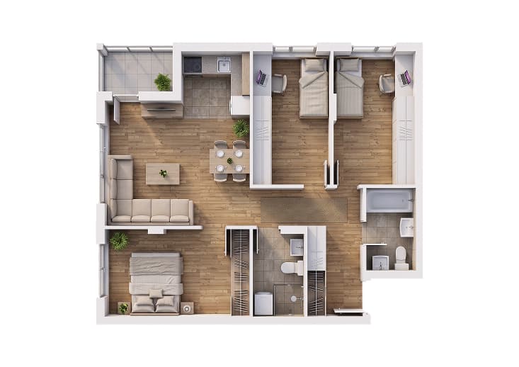 Stan C11 - 3D prikaz