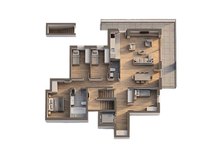 Stan 34 - 3D prikaz