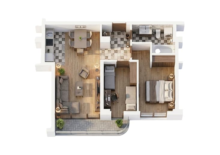 Stan 35 - 3D prikaz