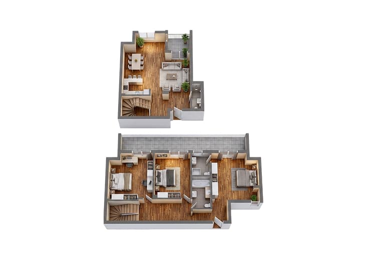 Stan 20 - 3D prikaz