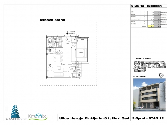 Heroja Pinkija Stan 12