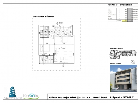 Heroja Pinkija Stan 7