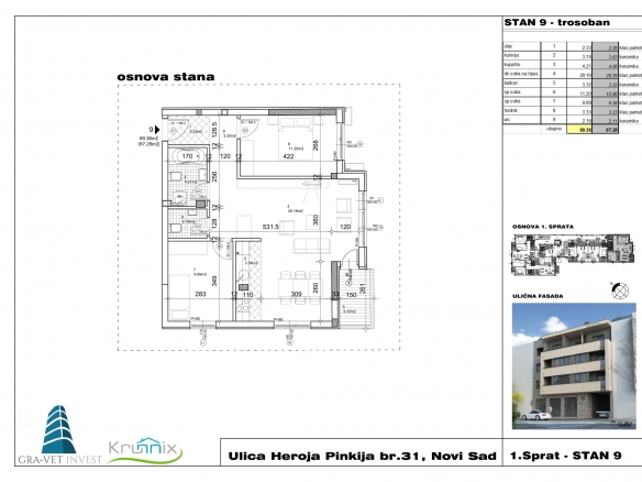 Heroja Pinkija Stan 9