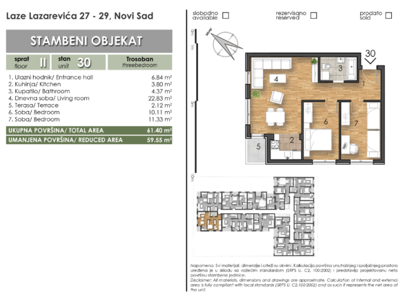 30 stan Laze Lazarevica