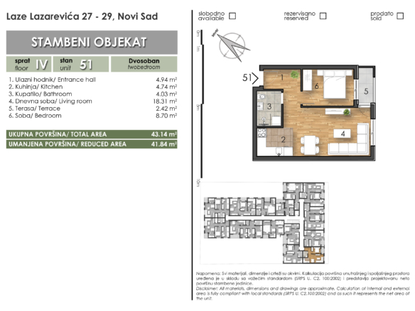 51 stan Laze Lazarevica