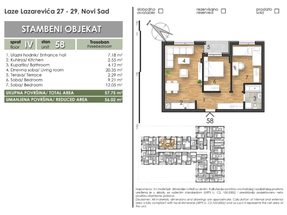 58 stan Laze Lazarevica