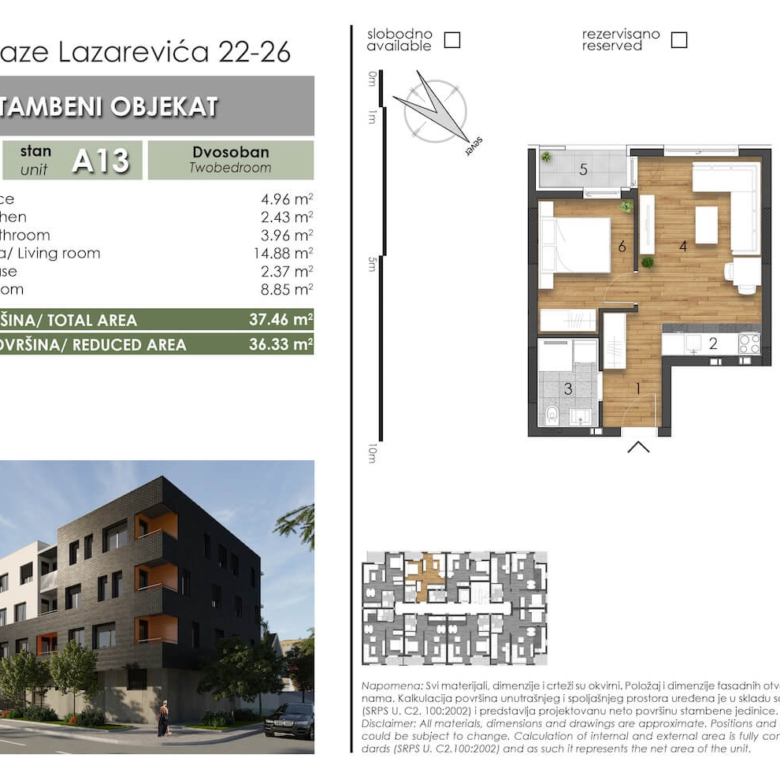 Laze Lazarevic 24 26 Lamela A 13