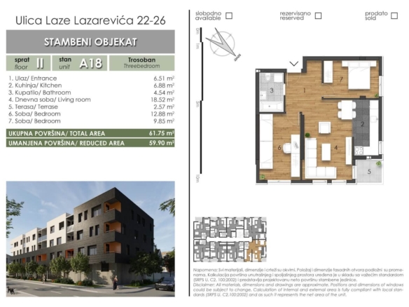 Laze Lazarevic 24 26 Lamela A 18