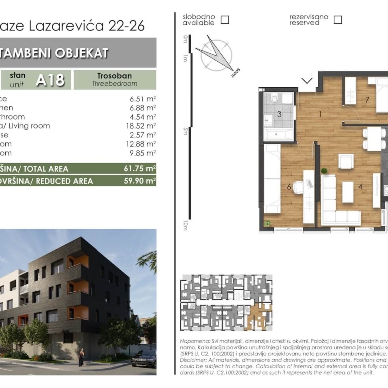 Laze Lazarevic 24 26 Lamela A 18