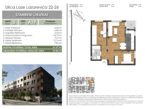 Laze Lazarevic 24 26 Lamela A 19