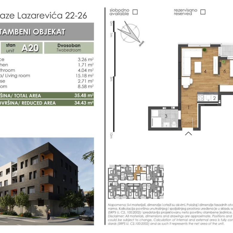 Laze Lazarevic 24 26 Lamela A 20