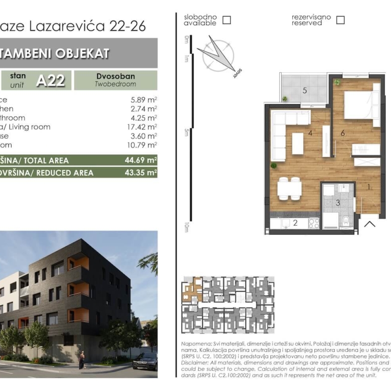 Laze Lazarevic 24 26 Lamela A 22