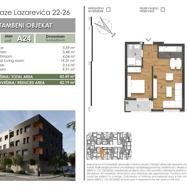Laze Lazarevic 24 26 Lamela A 24