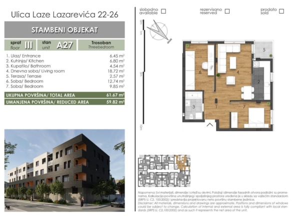 Laze Lazarevic 24 26 Lamela A 27