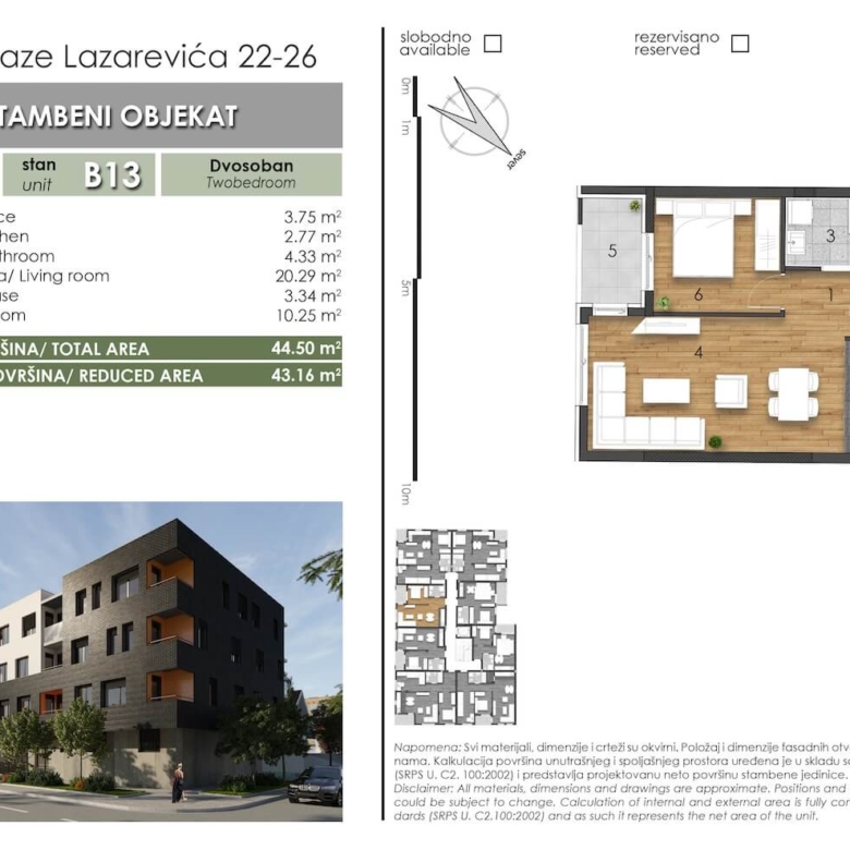 Laze Lazarevic 24 26 Lamela b 13
