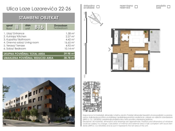 Laze Lazarevic 24 26 Lamela b 16