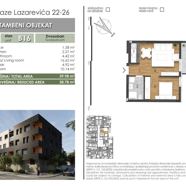 Laze Lazarevic 24 26 Lamela b 16