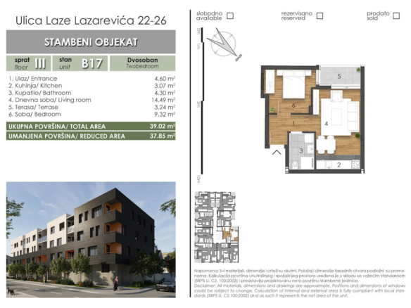 Laze Lazarevic 24 26 Lamela b 17