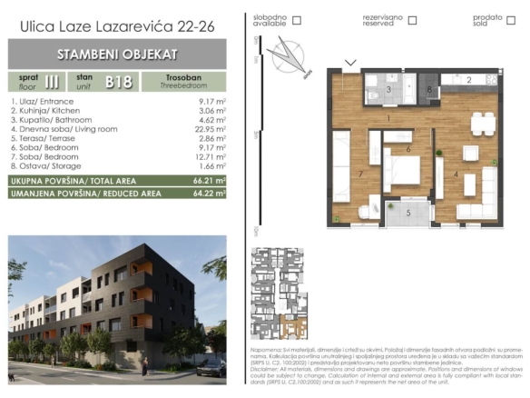 Laze Lazarevic 24 26 Lamela b 18