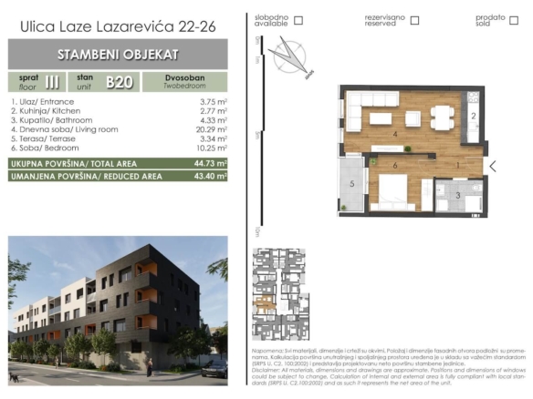 Laze Lazarevic 24 26 Lamela b 20