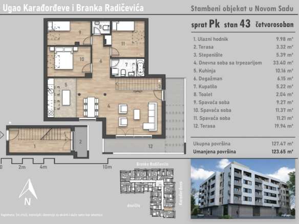 branka radicevica 43